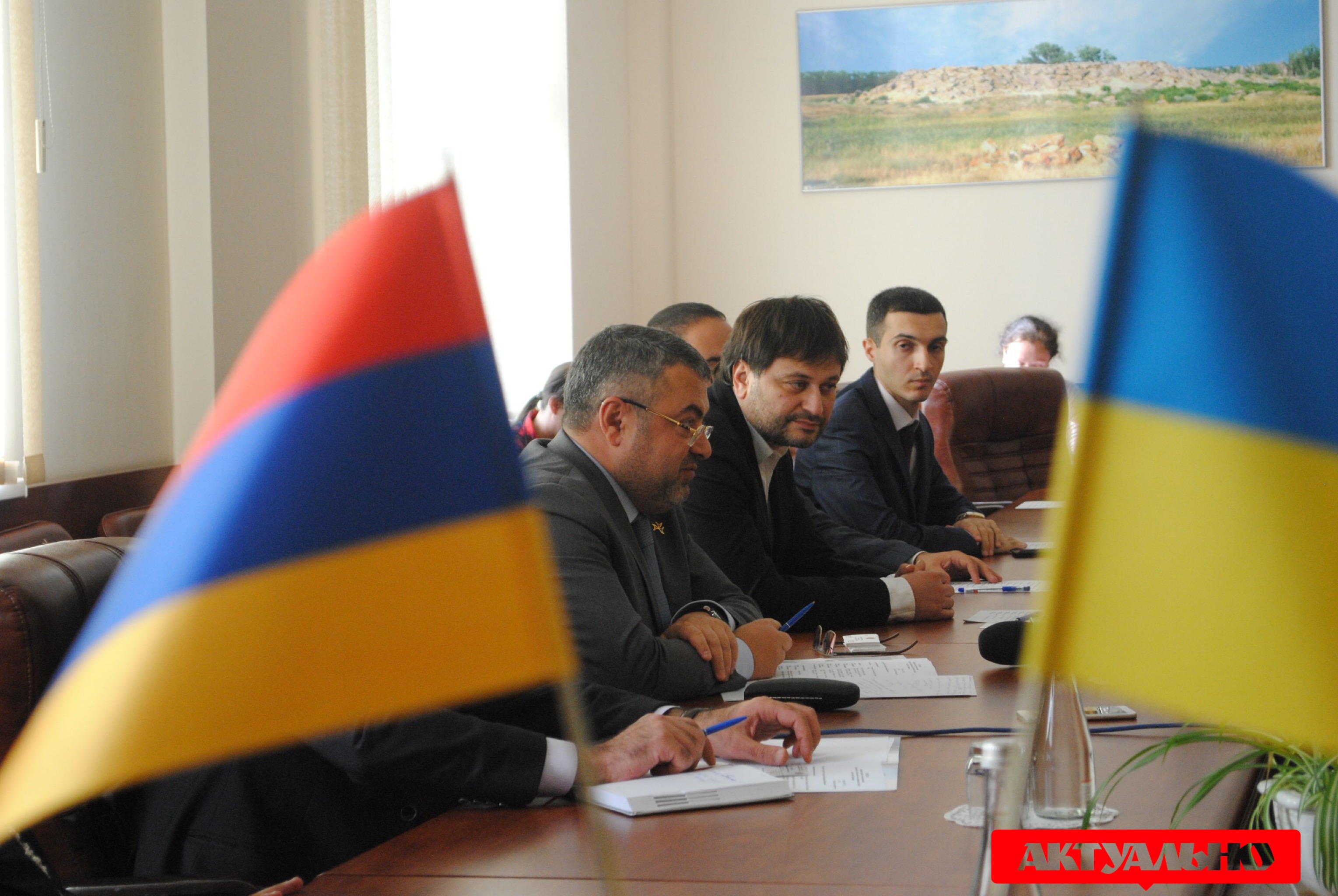 Посол Армении встретился с мэром Запорожья (ФОТО)