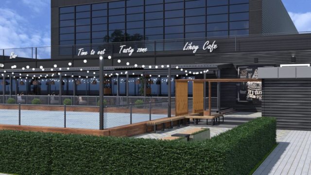 В Запорожье откроется ресторан с искусственным катком (ФОТО)
