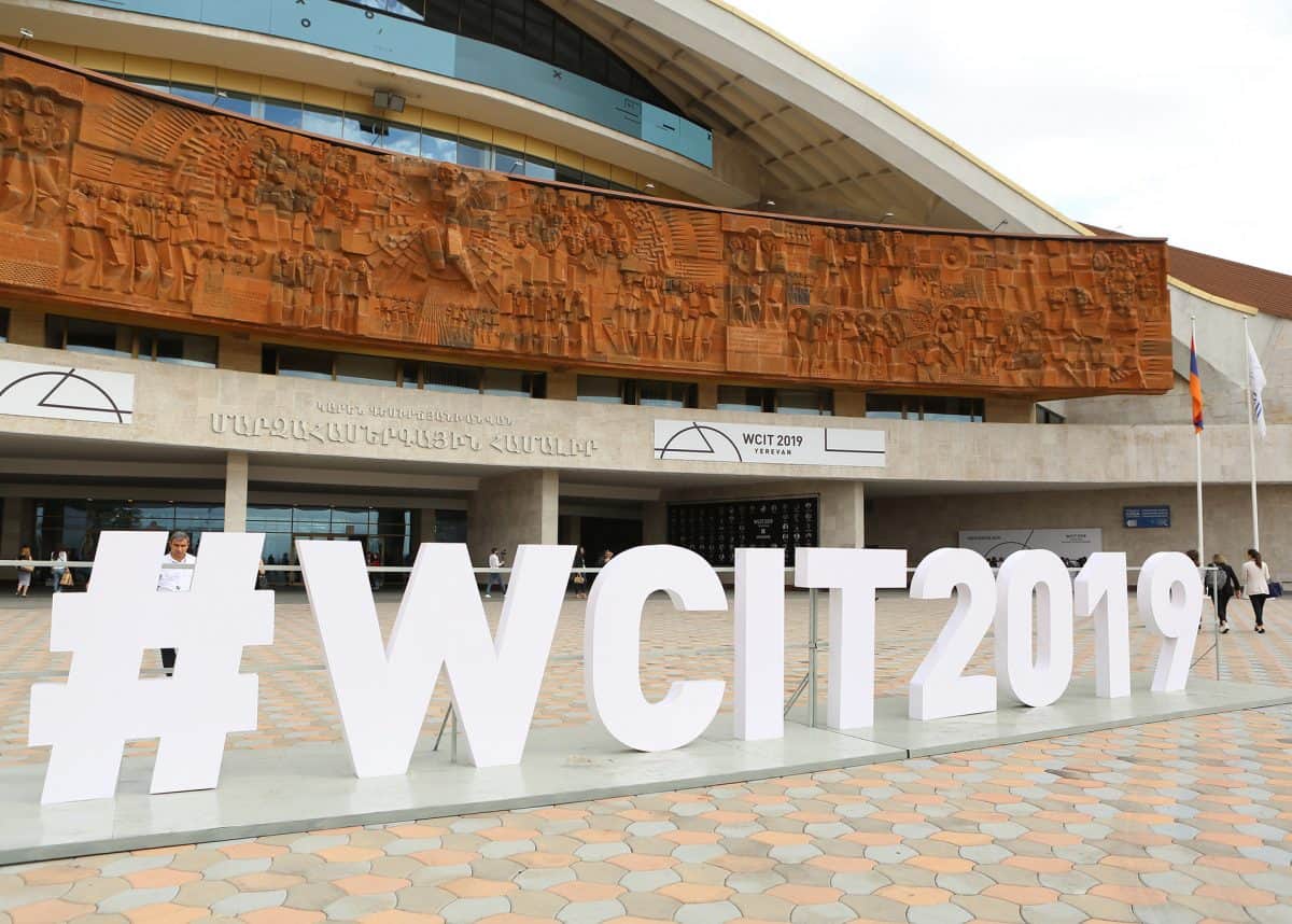 Представители Запорожской области посетили Всемирный конгресс информационных технологий WCIT-2019 в столице Армении (ФОТО)