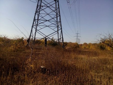 В Запорожской области злоумышленники ради металла разрушают высоковольтные электроопоры (ФОТО)