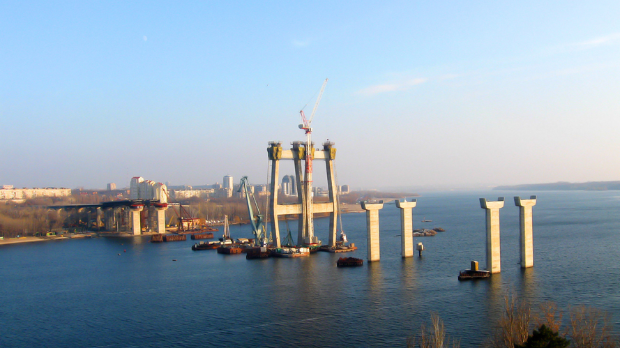 Конкурс на строительство запорожских мостов через Днепр снова перенесли