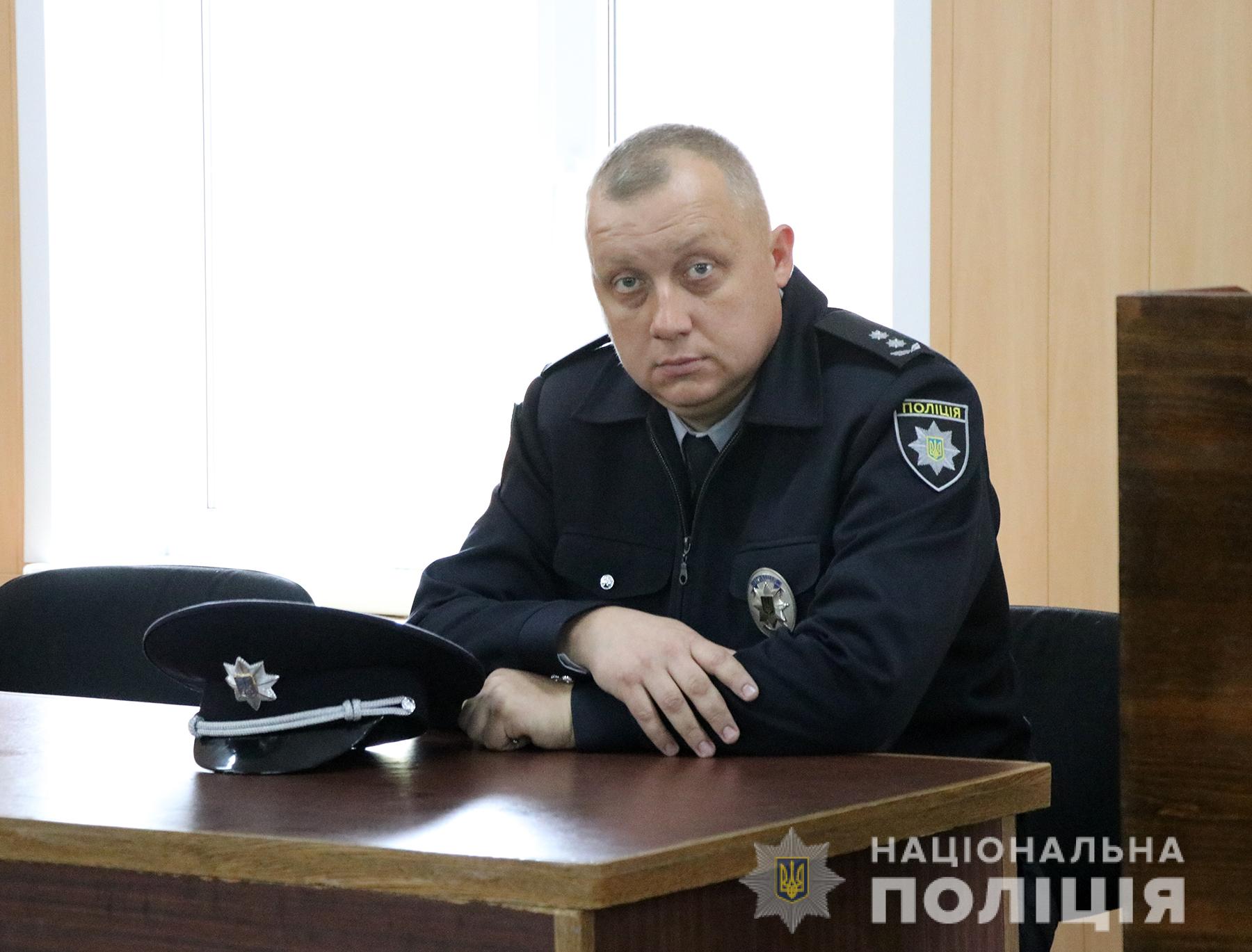 Главный полицейский Запорожской области представил нового начальника Васильевского отдела (ФОТО)
