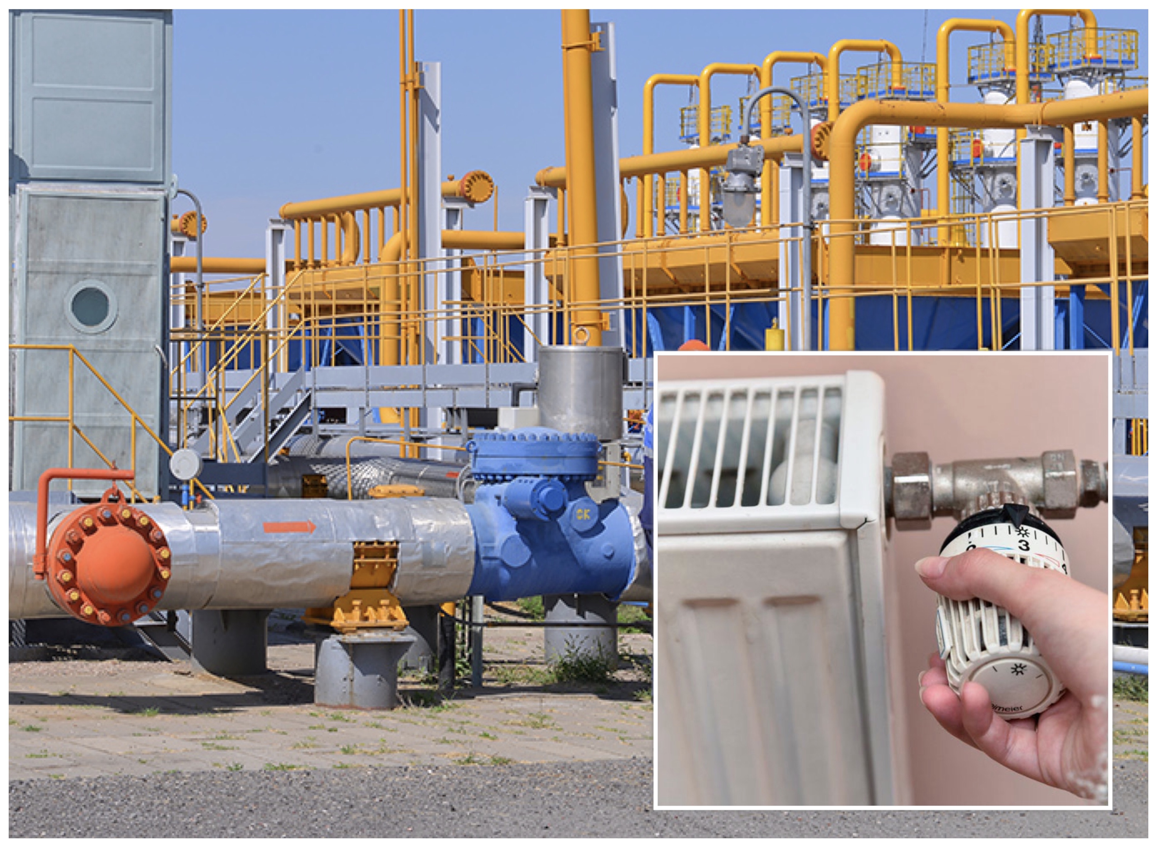 Украина начала потреблять  газ из резервных подземных хранилищ