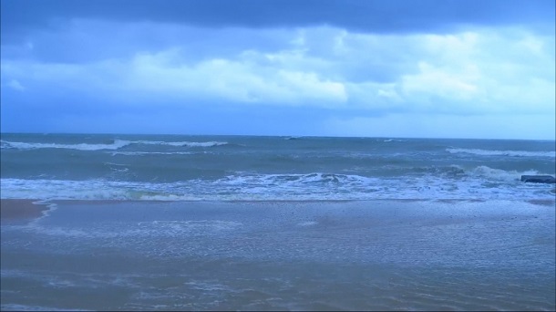 На запорожском курорте море размыло пляжи (ВИДЕО)