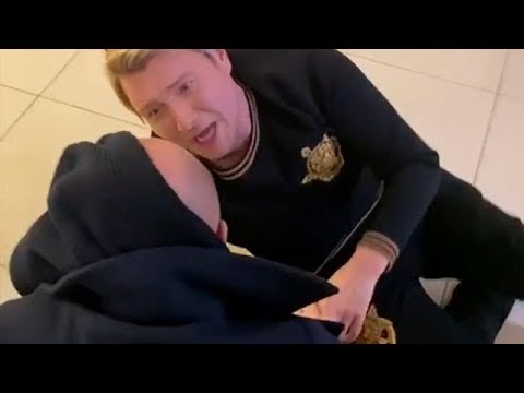 Басков подрался с Крутым – видео драки