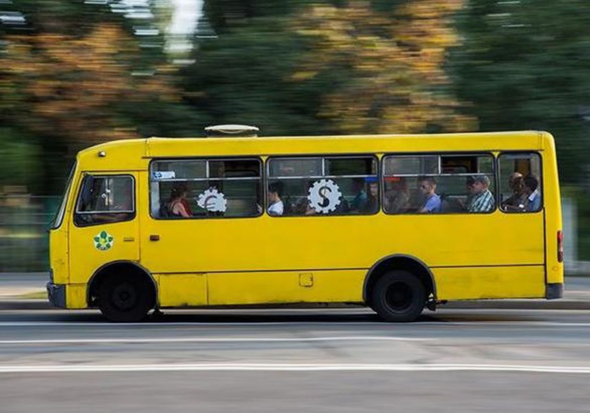 В Запорожской области неадекватные мужчины бросались под колеса автобуса (ВИДЕО)