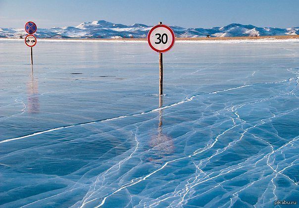 “Плотина-лед”: запорожских водителей предупреждают об опасности (ВИДЕО)