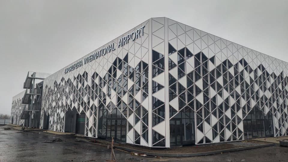 Новый терминал запорожского аэропорта заработает уже весной: как он выглядит сейчас (ФОТО)