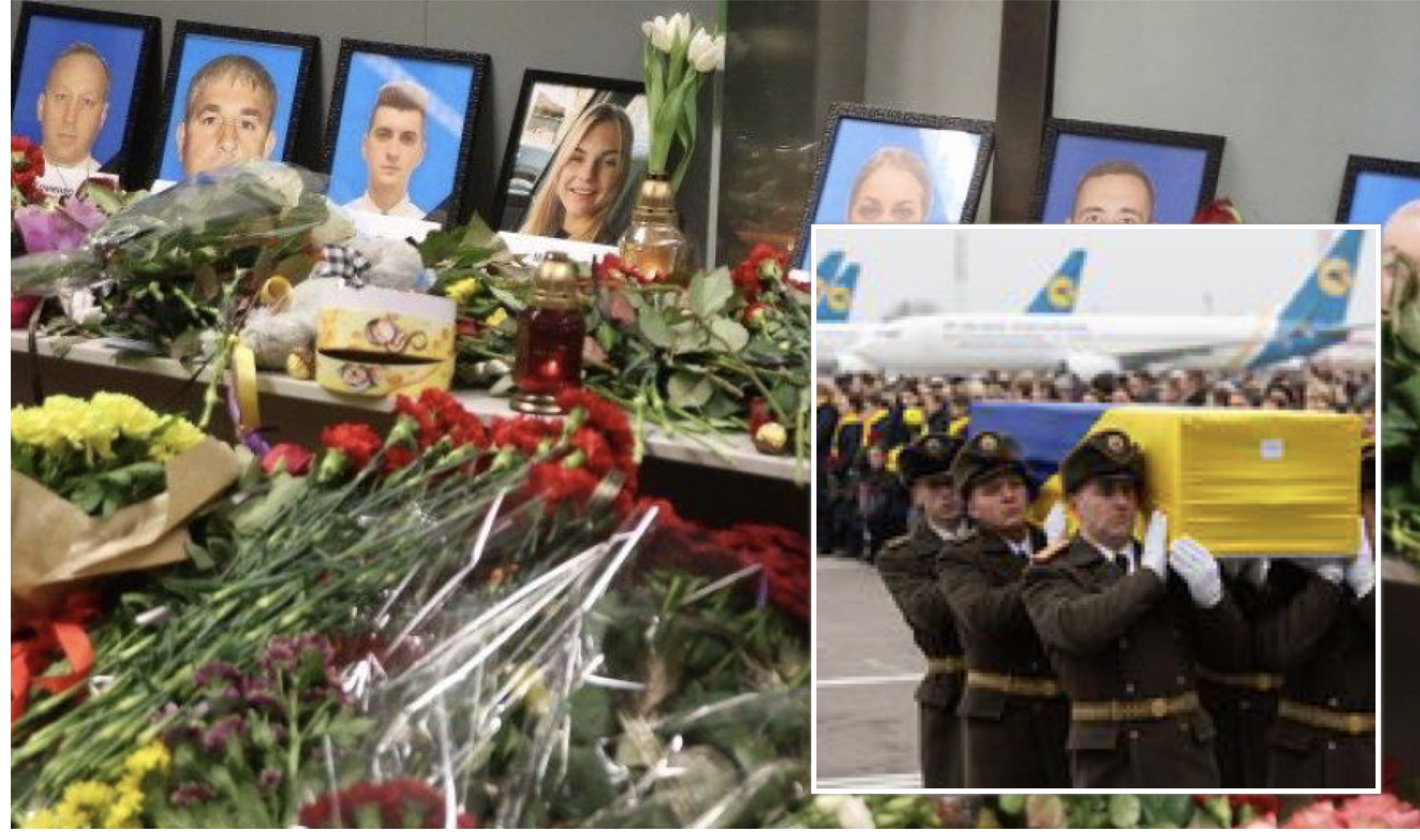 Тела погибших во время крушения самолета МАУ под Тегераном доставили в Киев (ФОТО, ВИДЕО)