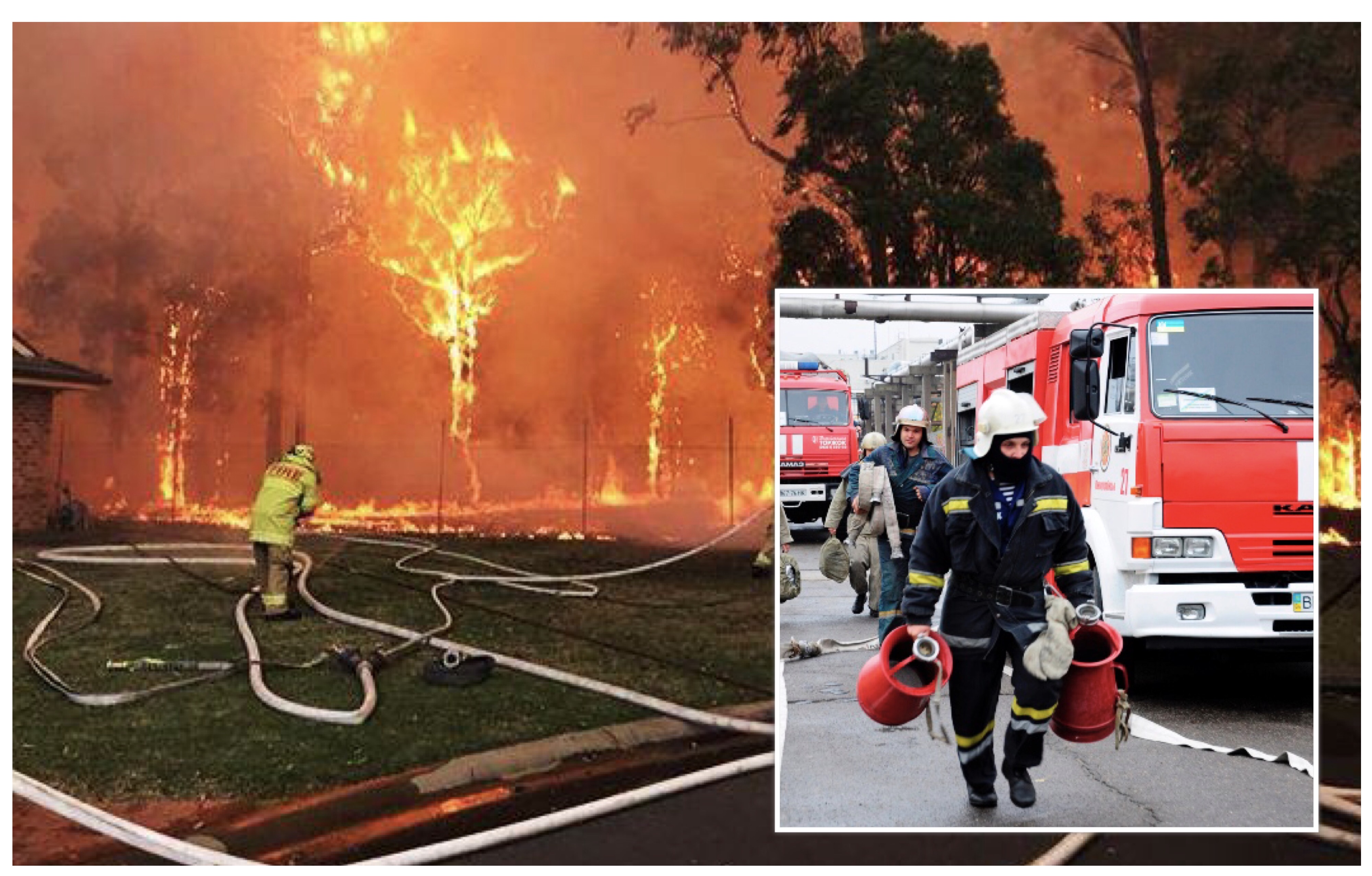 Украина предложила Австралии отправит 200 спасателей для тушения пожаров