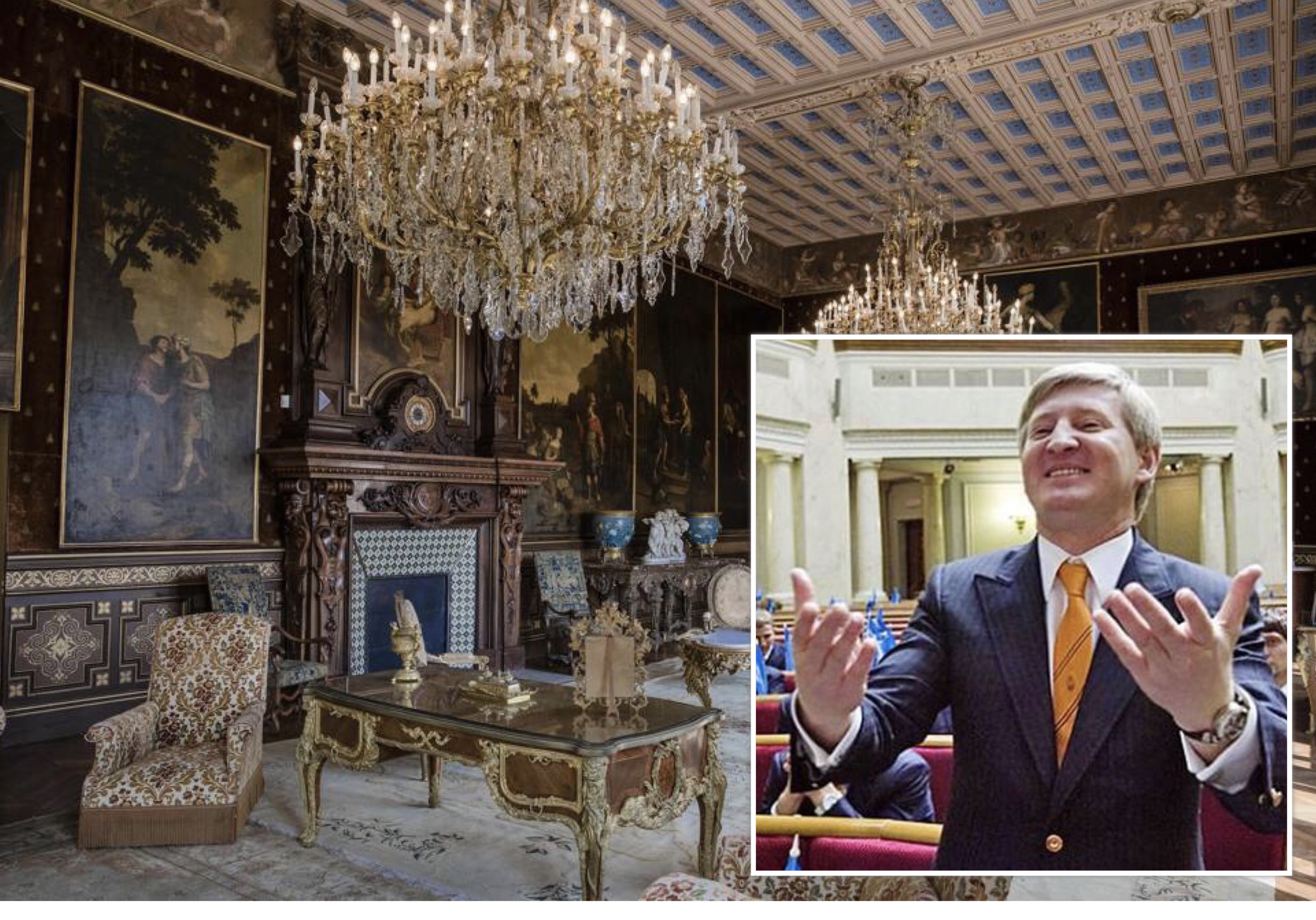 Ренат Ахметов купил один из самых дорогих особняков в мире за 200 млн евро