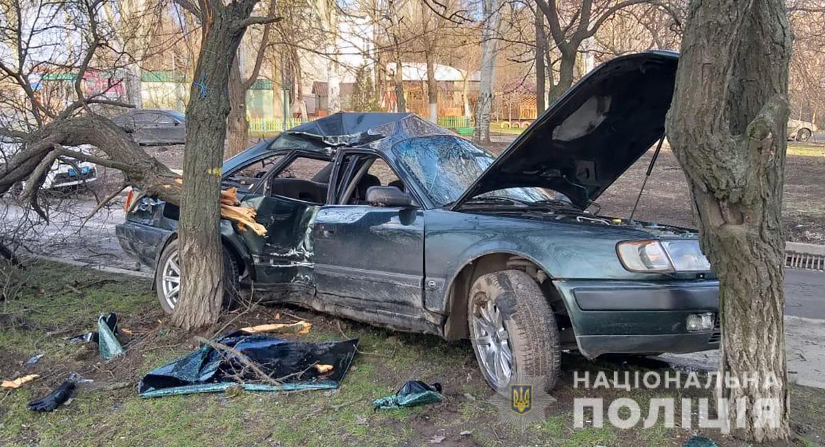 Водитель был пьян: подробности смертельного ДТП с Audi в Запорожье (ФОТО)