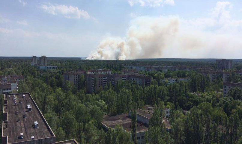 В Запорожье измерили радиационный фон из-за пожара в Чернобыле: результаты (ФОТО)