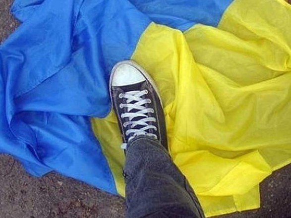 “Надругательство над флагом в Запорожье”: вандалам сообщили о подозрении