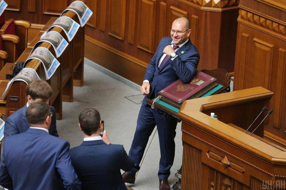 Запорожский «слуга народа»: премьер-министр Шмыгаль — идиот и ему пора в отставку (ВИДЕО)