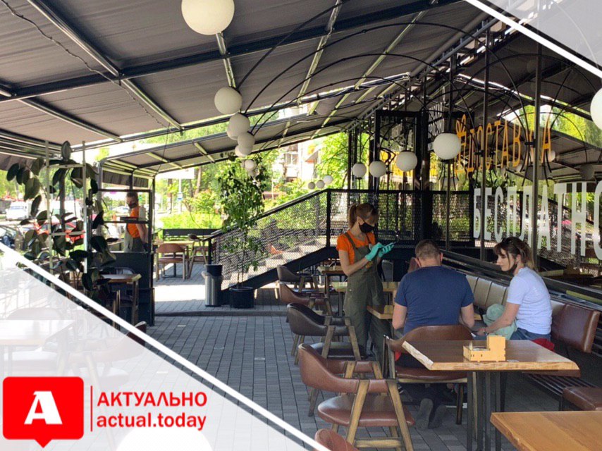 В Запорожье начали работать кафе и рестораны (ФОТО)