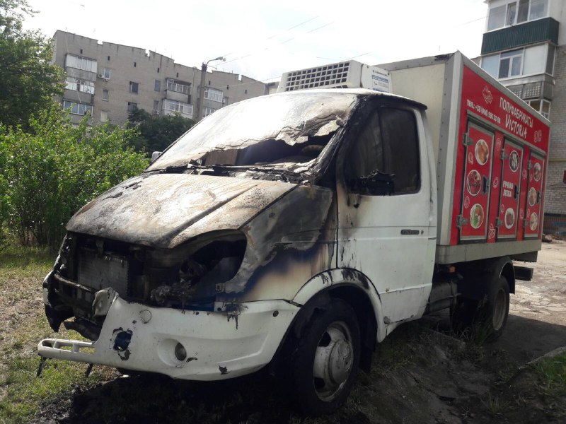 В Запорожской области снова горели автомобили (ФОТО)