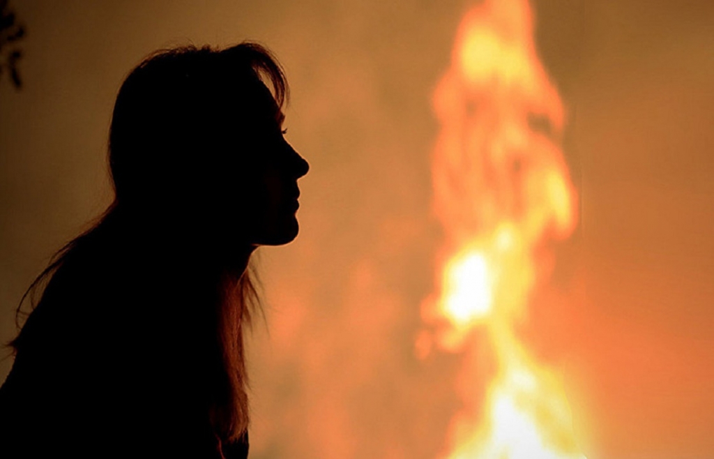 СОЦСЕТЬ: в Запорожье сгорела девушка (ФОТО 18+)