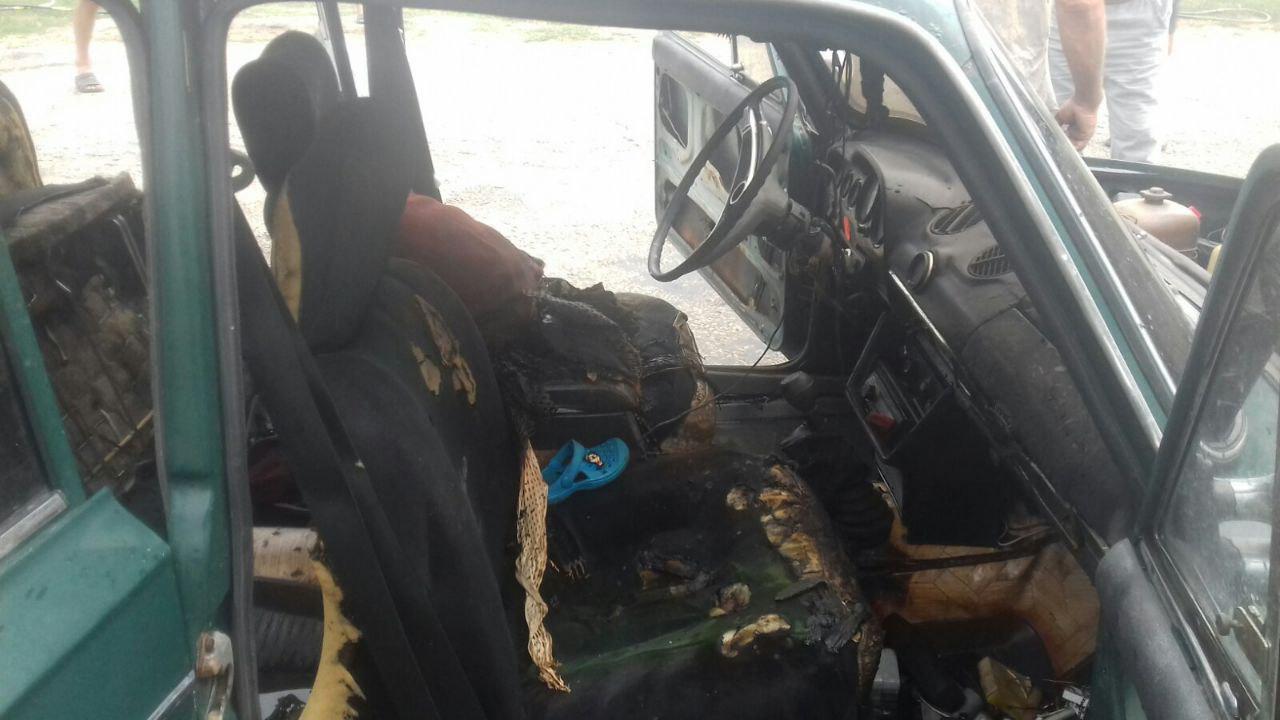 В Запорожской области загорелось авто: стала известна причина пожара и состояние пострадавшего 3-летнего мальчика (ФОТО)