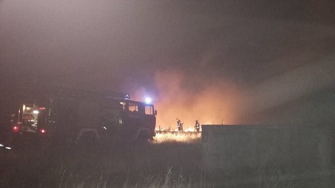Огонь распространился на 10 000 гектаров: запорожские спасатели оказывают помощь в ликвидации масштабного лесного пожара
