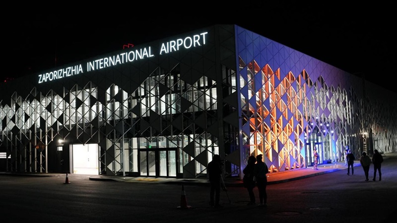 Из нового терминала запорожского аэропорта начали курсировать международные рейсы