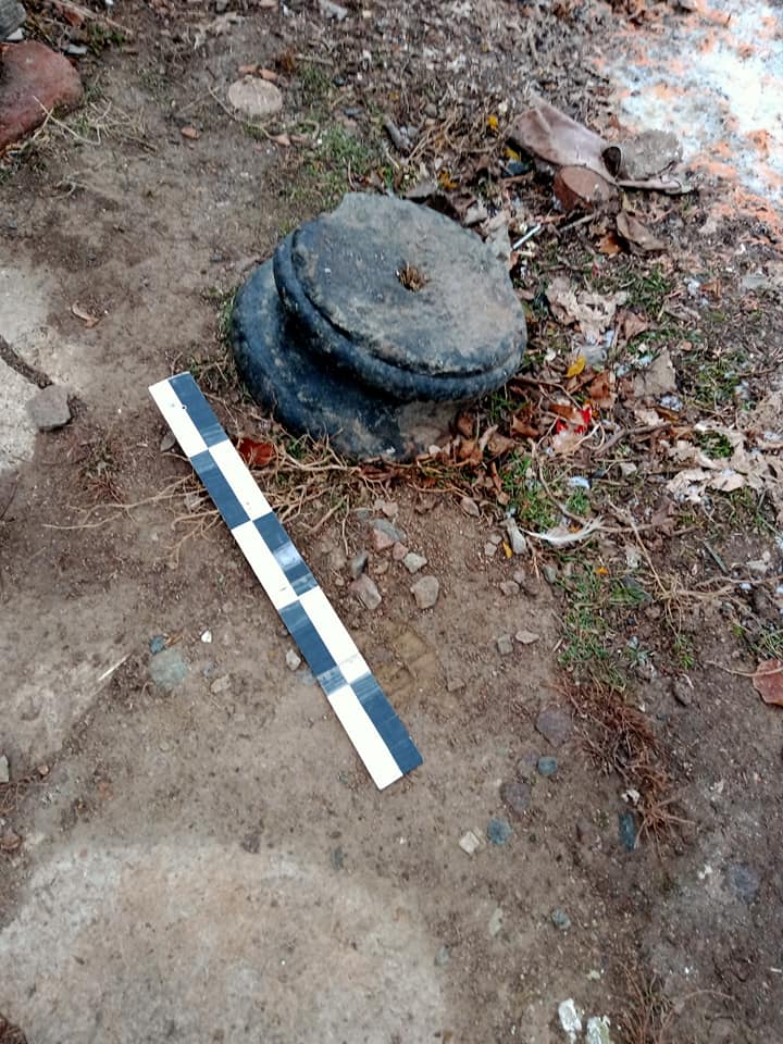 В Запорожской области фрагментом старинного мраморного надгробия перемалывали муку (ФОТО)