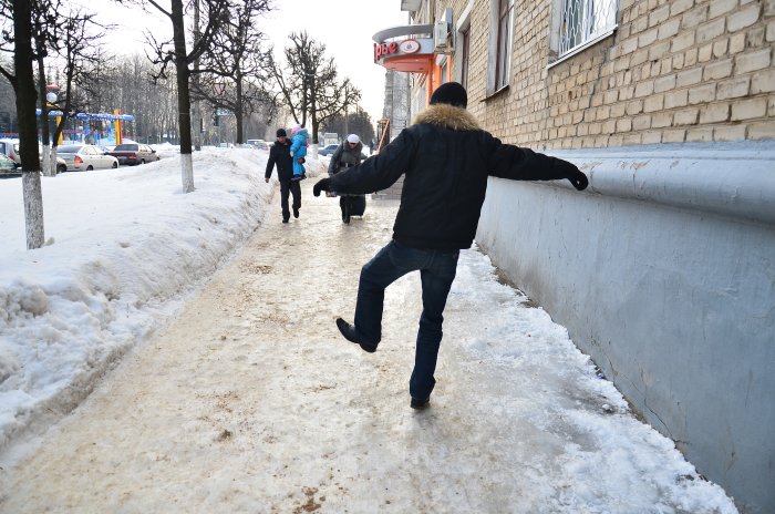 В Запорожской области за сутки из-за гололеда пострадали 18 человек