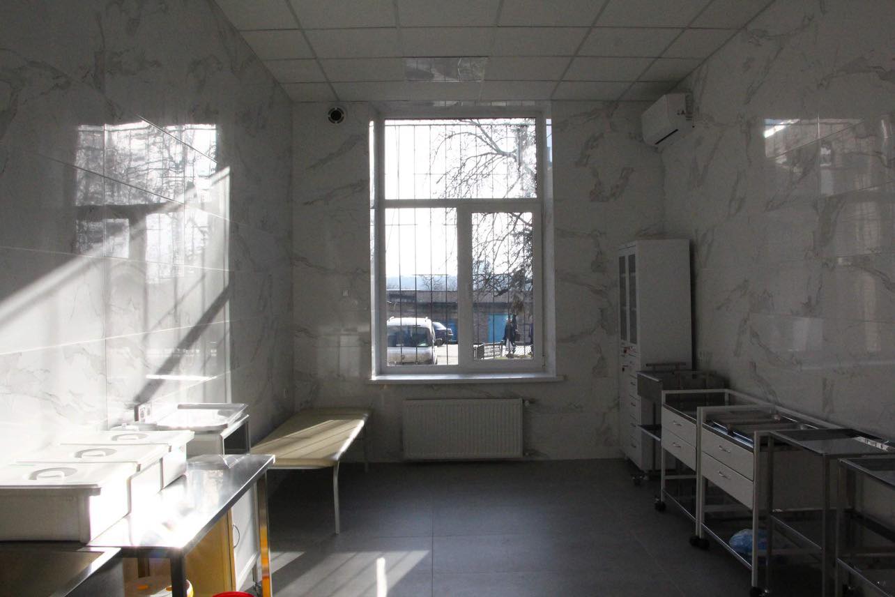 В Запорожье продолжают модернизировать больницу экстренной и скорой медицинской помощи (ФОТО)
