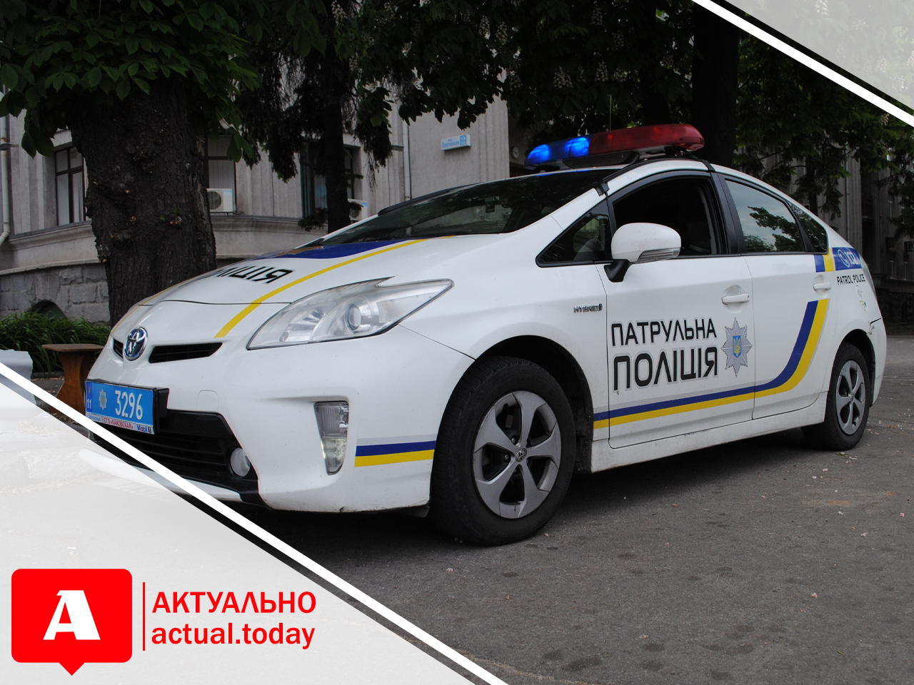 В Запорожье полицейские устроили погоню за пьяным водителем (ВИДЕО)