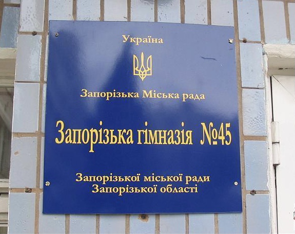 В гимназии №45 в Хортицком районе Запорожья не будут сохранять начальную школу: ответ на петицию