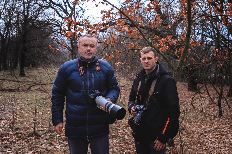 Известный бизнесмен родом из Запорожья устроил фотоохоту на Хортице (ФОТО)