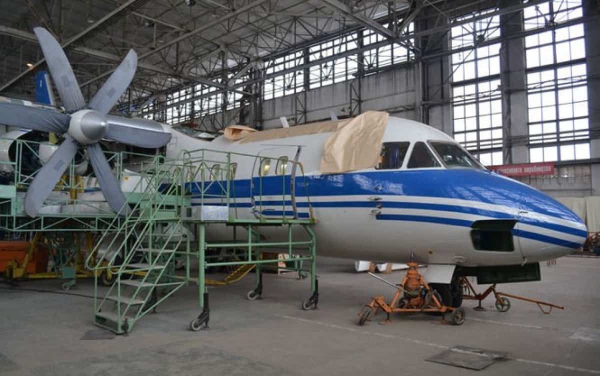 “Мотор Сич” готов выпускать на заводе “Тора” самолеты Ан-74 и Ан-140