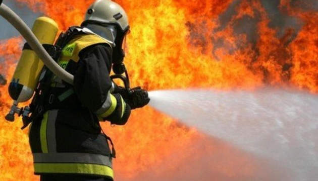 Сегодня утром в Запорожской области работники ГУ ГСЧС ликвидировали пожар (ФОТО)