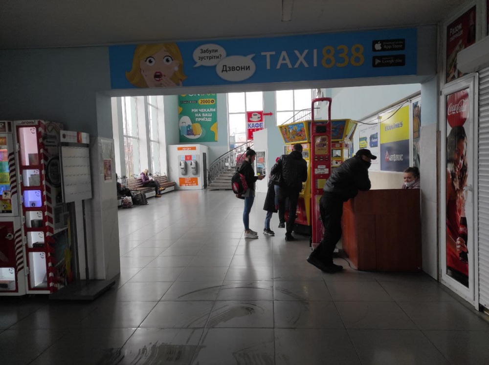 Во время проверки запорожских автовокзалов на соблюдение карантина нашли нарушения (ФОТО)