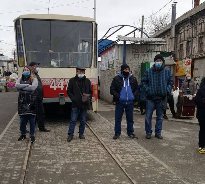 Перекрытие движения трамваев запорожскими предпринимателями: полиция открыла уголовное дело