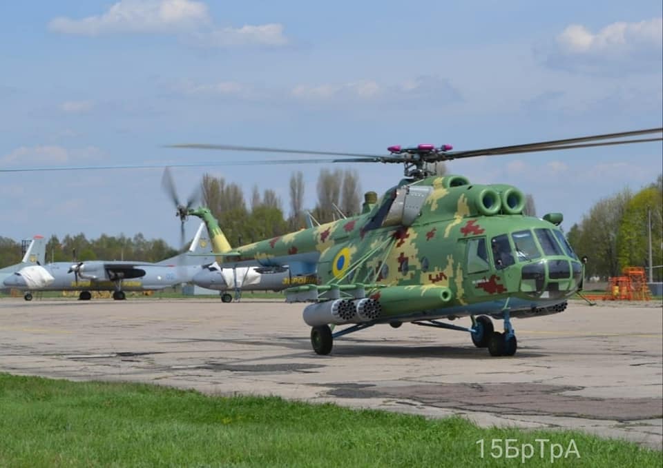 Отремонтированный запорожским предприятием вертолет, передали бригаде транспортной авиации (ФОТО)