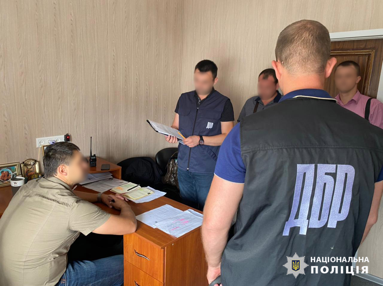 За вымогание крупной взятки в Запорожье задержано подполковника полиции (ФОТО)