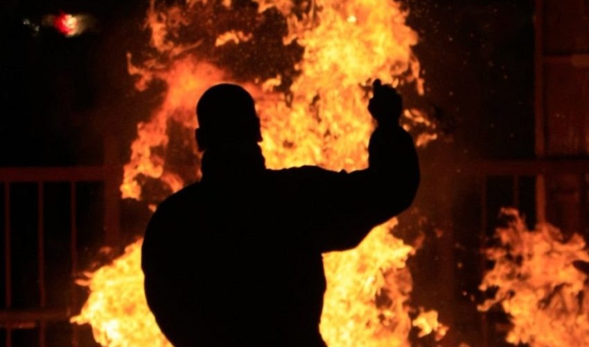 В Запорожской области ночью неизвестные хотели поджечь часовню (ФОТО) 