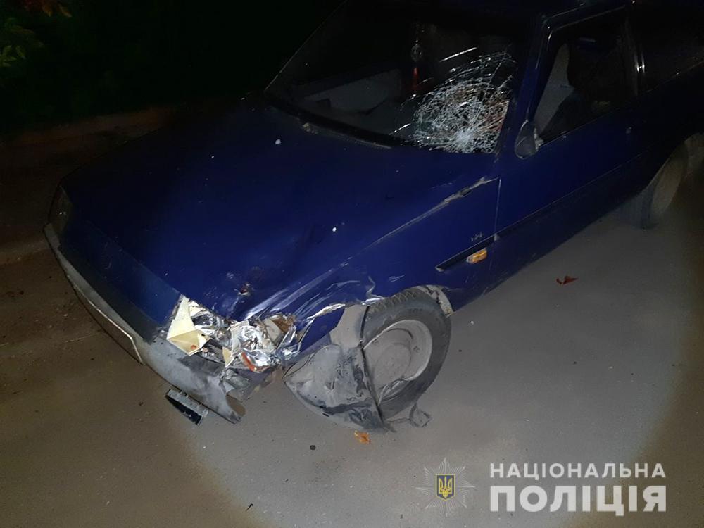 В Запорожской области пьяный водитель после совершения ДТП оставил своё авто и пострадавших (ФОТО)