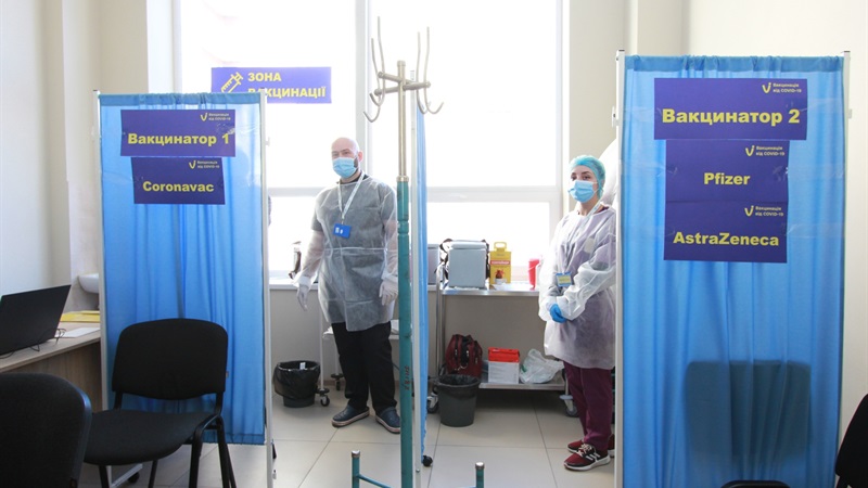 В Запорожье заработал ещё один центр массовой вакцинации (ФОТО)