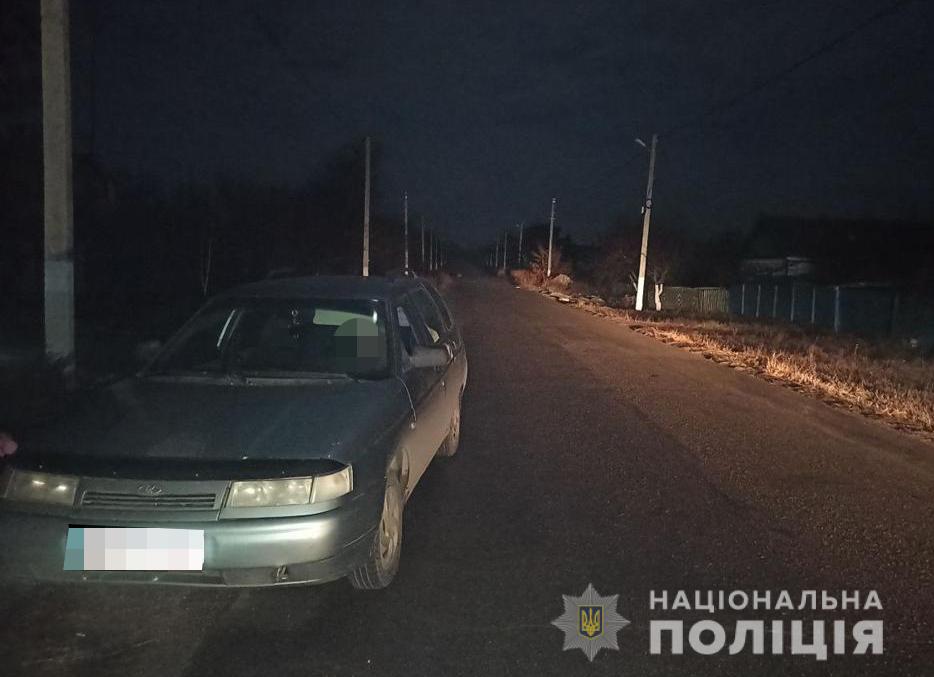 В Запорожской области 19-летний водитель наехал на лежащую на дороге женщину: полиция разыскивает свидетелей
