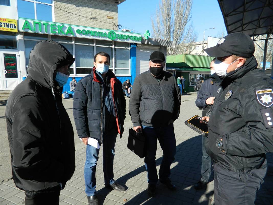 В Запорожской области пассажиры стали более ответственно относиться к карантинным ограничениям (ФОТО)