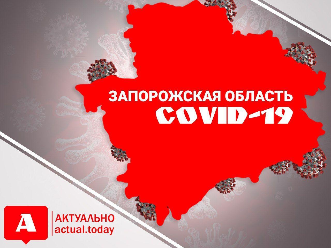 В Запорожской области резко снизилось количество заболевших COVID-19 за сутки