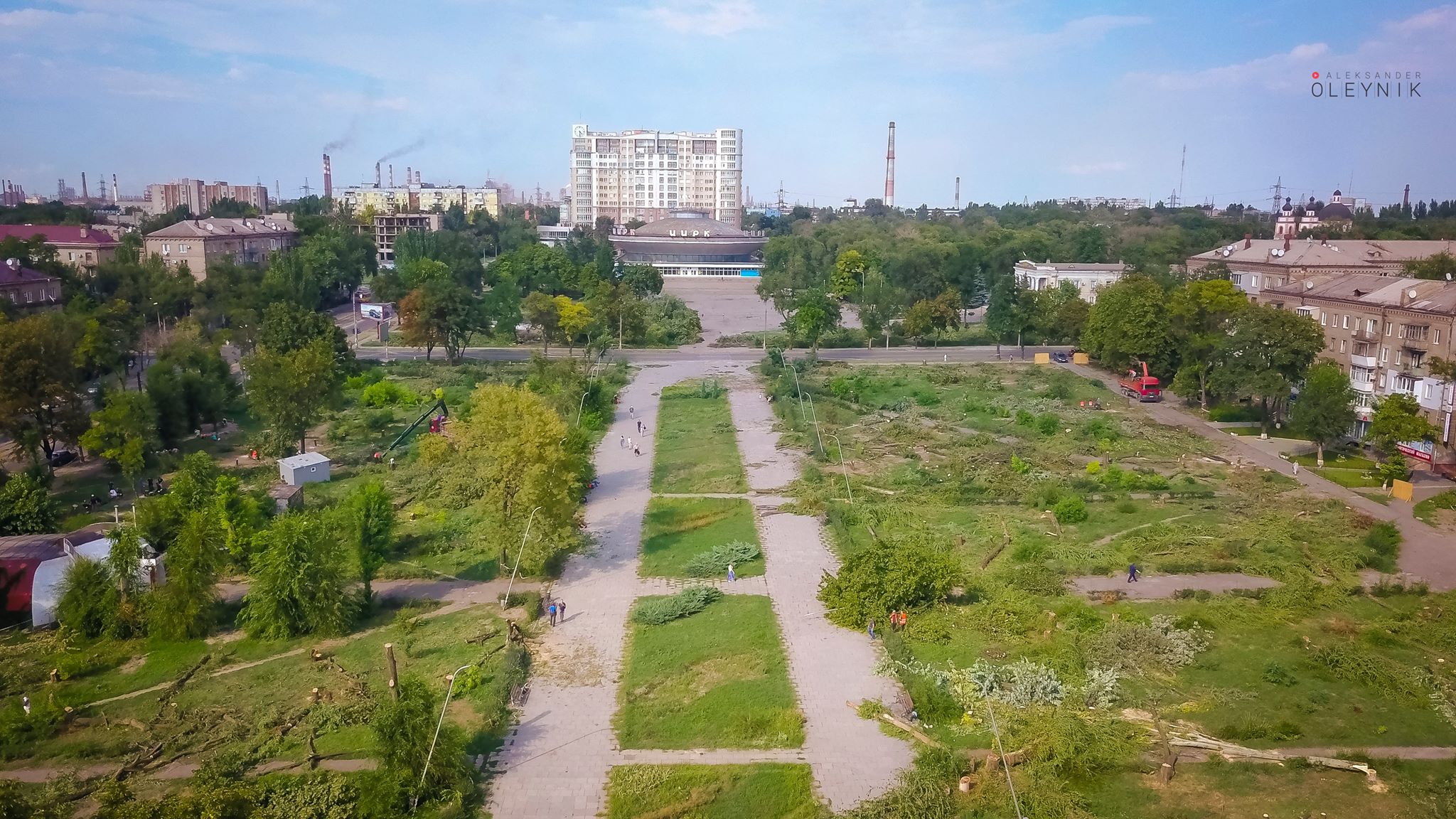 Кальцев согласно решению суда не собирается отдавать громаде Запорожья парк Яланского