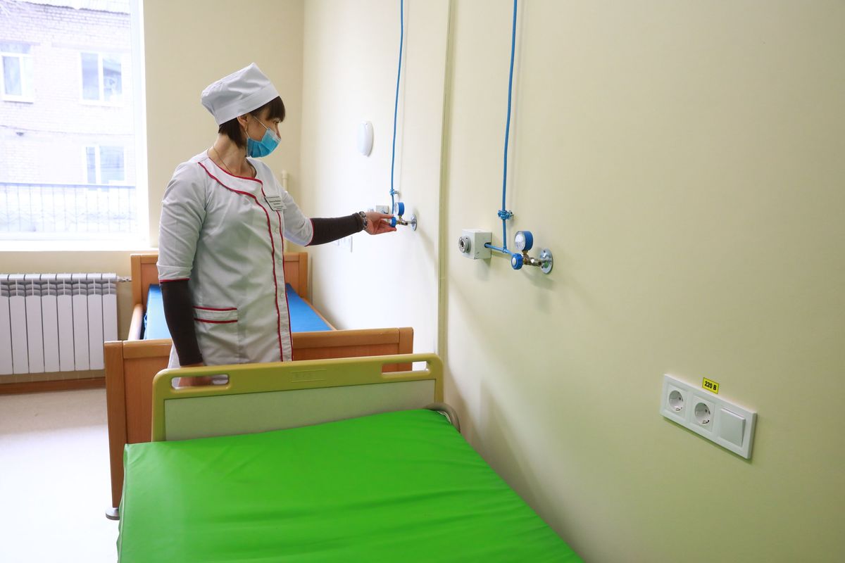 После жуткой трагедии в запорожской областной инфекционной больнице обновлено реанимационное отделение (ФОТО)