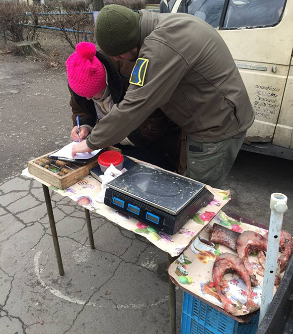 В Запорожье без разрешающих документов продавали краснокнижную рыбу (ФОТО)
