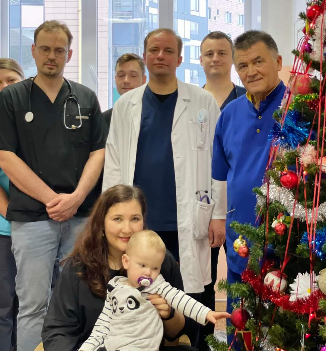 Столичные врачи спасли жизнь годовалому мальчику из Запорожской области (ФОТО)