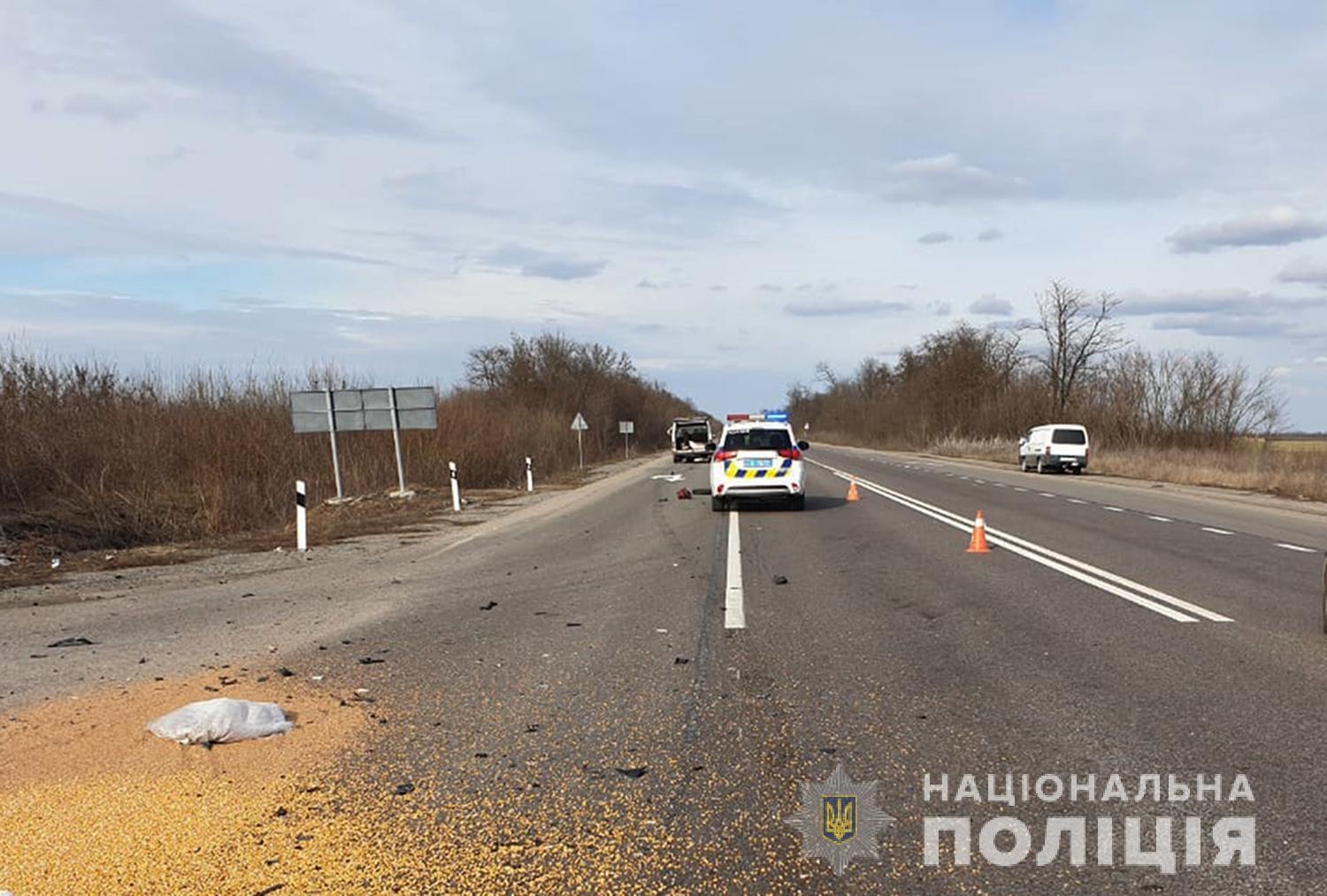 Полиция разыскивает очевидцев смертельного ДТП с мотоциклистом в Запорожской области (ФОТО)