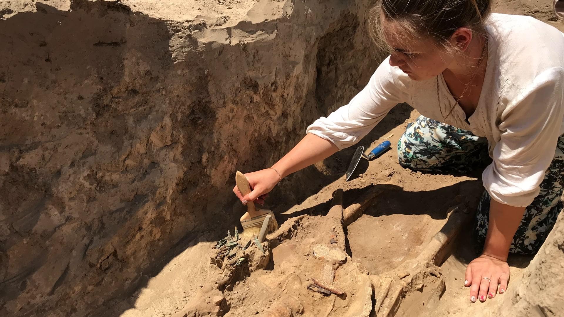 На Мамай-Горе археологи нашли череп, которому почти 8 тысяч лет (ФОТО)