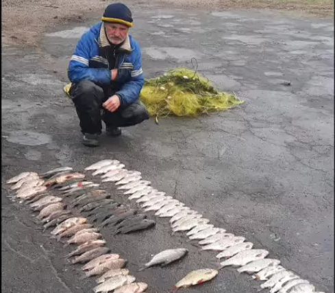 У Запорізькій області браконьєр наловив риби на понад 150 тисяч гривень (ВІДЕО)